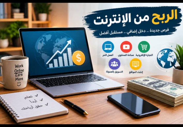 كيف تربح من الإنترنت وتحوّل مهاراتك إلى مصدر دخل حقيقي؟