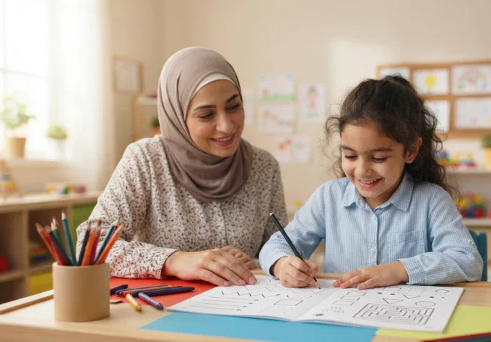 ما هي مهارات ما قبل الكتابة للأطفال؟! | أنشطة تأسيس الطفل قبل تعلم كتابة الحروف والأرقام