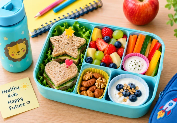 لانش بوكس صحي ومفيد للأطفال.. أفكار بسيطة تخلي طفلك يحب الأكل الصحي 🎒🍎