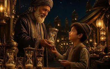 الولد اللي اشترى دقيقة من بائع غريب.. 