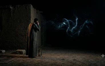 صوت يأتي من الظلام