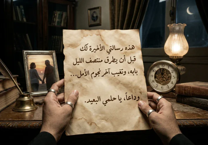 الرسالة الأخيرة قبل منتصف الليل