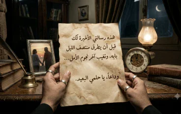 الرسالة الأخيرة قبل منتصف الليل