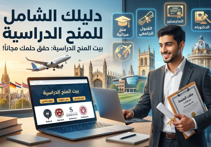 بيت المنح الدراسية: دليلك للعثور على المنح وفرص الدراسة