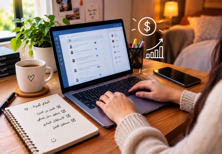 افضل طرق الربح من الإنترنت للمبتدئين في 2026