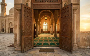 أذكار دخول المسجد والخروج منه.. آداب نبوية في بيوت الله