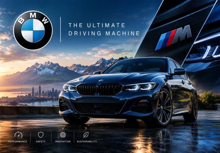 BMW: أيقونة الفخامة والأداء في عالم السيارات