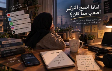 لماذا أصبح التركيز أصعب مما كان؟