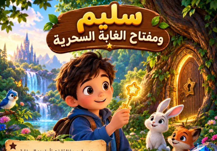 سليم ومفتاح الغابة السحرية