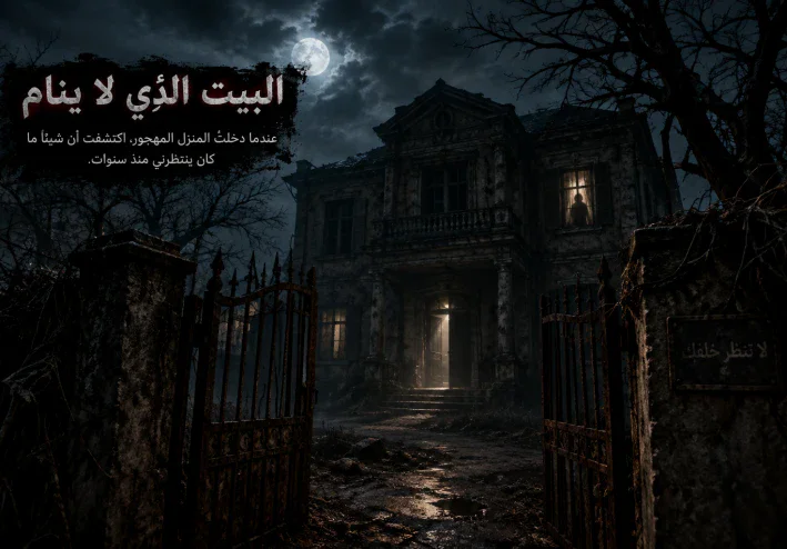 البيت الذي لا ينام: عندما دخلتُ المنزل المهجور، اكتشفت أن شيئًا ما كان ينتظرني منذ سنوات