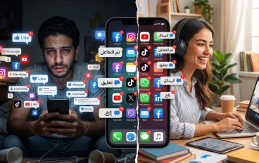مواقع التواصل الاجتماعي بين الفائدة والضرر.. سلاح في إيدك وإنت اللي بتحدد اتجاهه