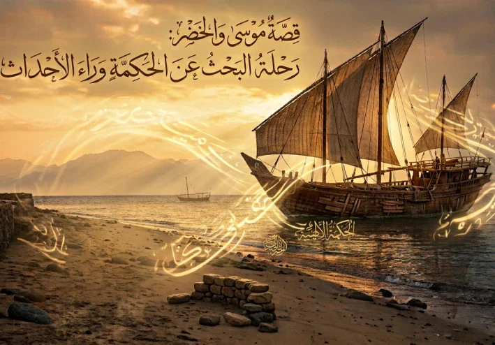 قصة موسى والخضر: رحلة البحث عن الحكمة وراء الأحداث