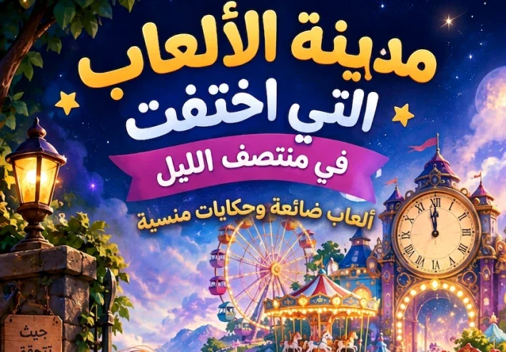 ليان والارنب ومدينة الألعاب التي اختفت في منتصف الليل