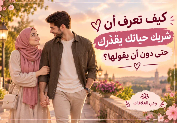 ❤️ هل شريكك يقدّرك حقًا؟