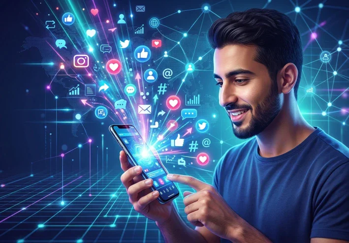 📱 مواقع التواصل الاجتماعي: قوة تغيّر العالم أم سلاح ذو حدين؟ 🌍