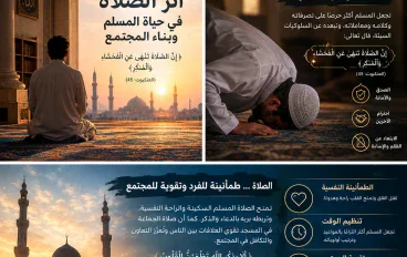 أثر الصلاة في حياة المسلم وبناء المجتمع