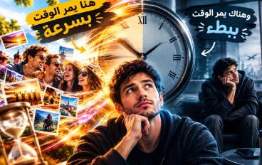 لماذا نشعر عادةً أن الوقت يمر بسرعة