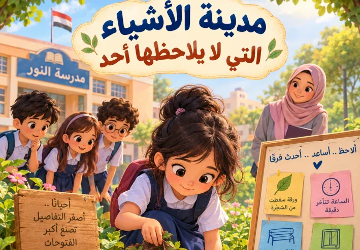 مدينه الأشياء التي لا يلاحظها أحد