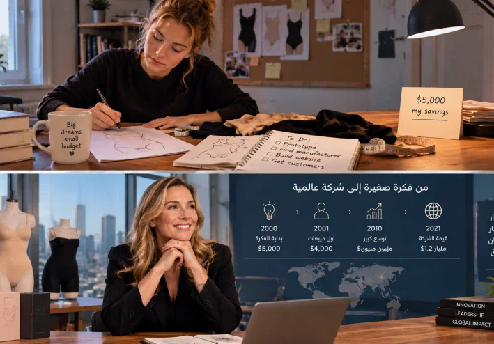 من 5 آلاف دولار إلى شركة بمليارات الدولارات: قصة نجاح سارة بلاكلي مؤسسة Spanx