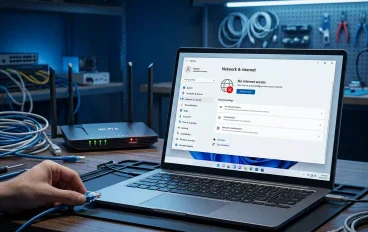 حل مشكلة الإنترنت في ويندوز 11: أهم الأسباب والحلول خطوة بخطوة