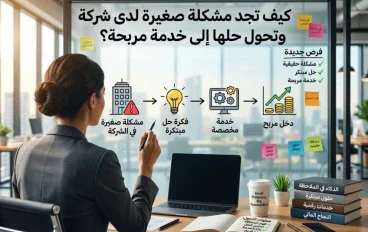 كيف تجد مشكلة صغيرة لدى شركة وتحول حلها إلى خدمة مربحة؟ 💡