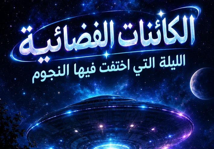 👽 الكائنات الفضائية: الليلة التي اختفت فيها النجوم