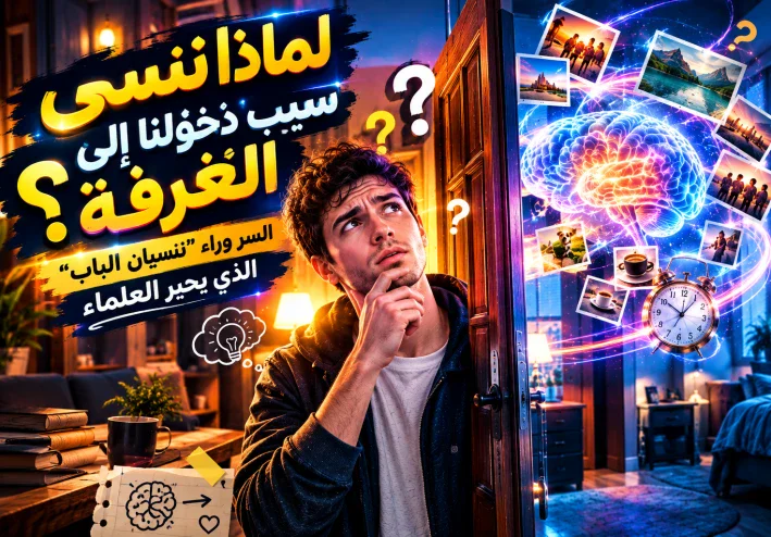 لماذا ننسى سبب دخولنا إلى الغرفة