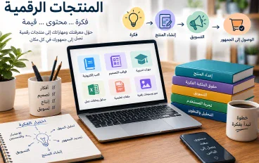 المنتجات الرقمية: ما هي وكيف تبدأ في إنشائها وتسويقها؟