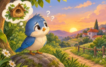 🐦 العصفور الذي نسي طريقه إلى البيت