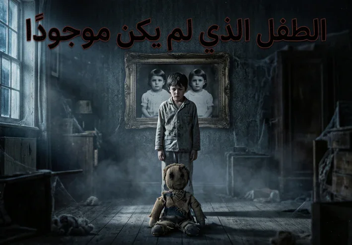 # 🎭 الطفل الذي لم يكن موجودًا  **"كان عنده أخ... لكنه لم يكن يعرف أنه هو."**