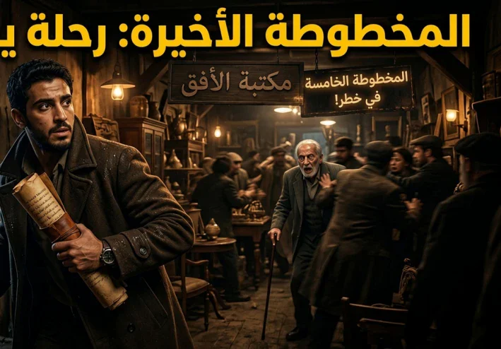 المخطوطة الاخيرة: سر مكتبة الافق