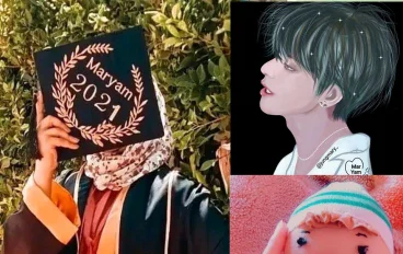 موهبة شاملة .. «مريم السعدني» تُبدع في التطريز والرسم وتصميم العرائس