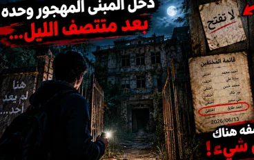 دخل مكانًا مهجورًا بعد منتصف الليل… وما اكتشفه هناك غيّر كل شيء 😱  كانت الساعة تقترب من الثانية عشرة والنصف بعد منتصف ا