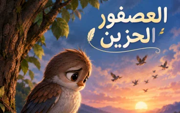 🐦 العصفور الحزين الذي وجد الأمل بعد الوحدة