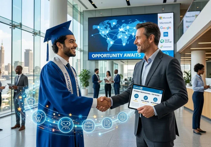 من مدرجات الجامعة إلى قمة سوق العمل: 10 مهارات ذهبية تحولك من مجرد طالب إلى محترف تُطاردك الفرص!