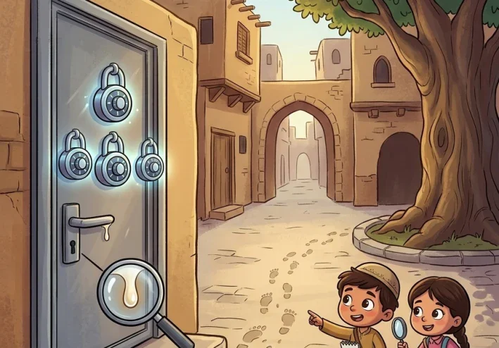 لغز «صندوق الجواهر» في درب الشموع 🕯️✨