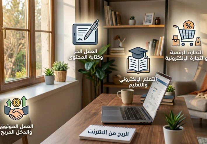 طرق الربح من الإنترنت للمبتدئين وكيف تبدأ بخطوات بسيطة ؟