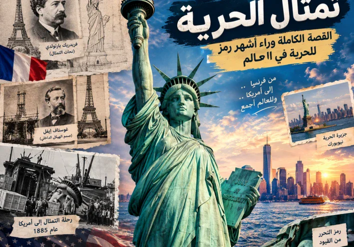 تمثال الحرية.. القصة الكاملة وراء أشهر رمز للحرية في العالم