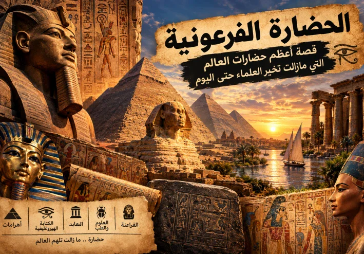 الحضارة الفرعونية.. قصة أعظم حضارات العالم التي ما زالت تحير العلماء حتى اليوم