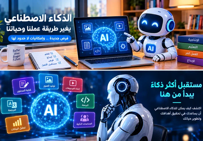 الذكاء الاصطناعي في 2026: 7 استخدامات عملية ستغير طريقة عملك وحياتك