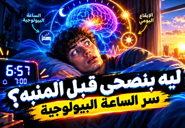 لماذا نستيقظ أحيانًا قبل المنبه بدقائق