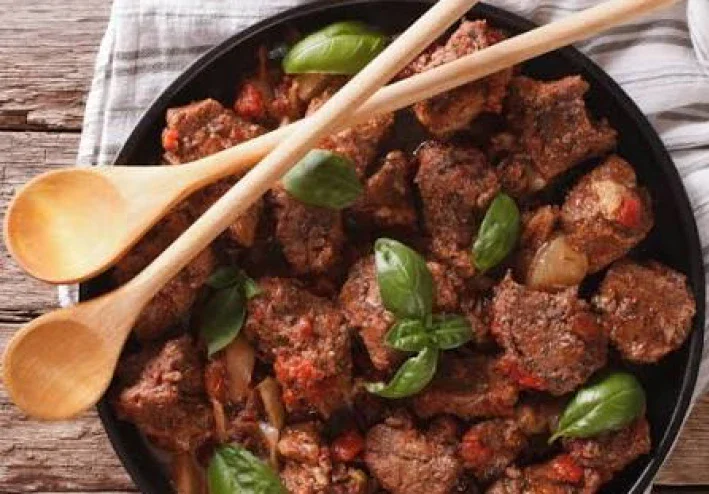 🥩🌶️ حميس اللحم - وصفة شعبية شهية وسهلة بطعم غني