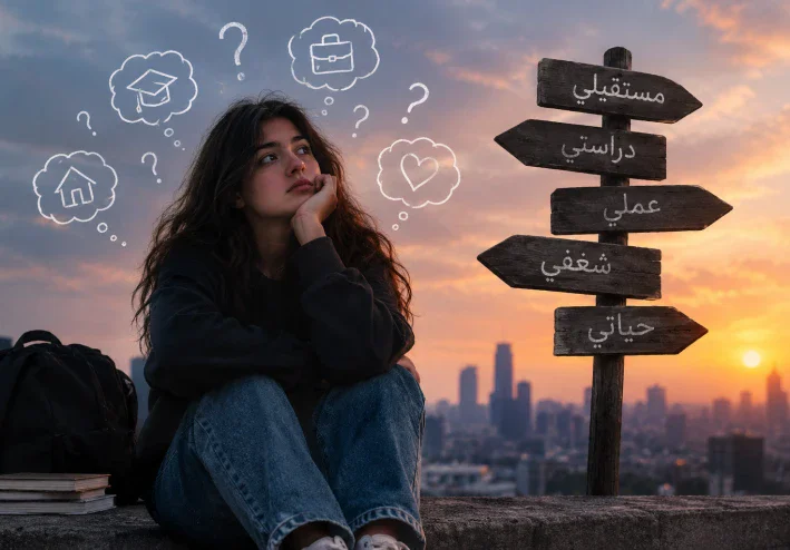 الشعور بالضياع في سن العشرين: لماذا أشعر أنني تائه ولا أعرف ماذا أريد؟