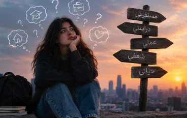 الشعور بالضياع في سن العشرين: لماذا أشعر أنني تائه ولا أعرف ماذا أريد؟