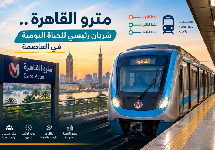 مترو القاهرة.. كيف تحولت شبكة المترو إلى شريان رئيسي للحياة اليومية؟