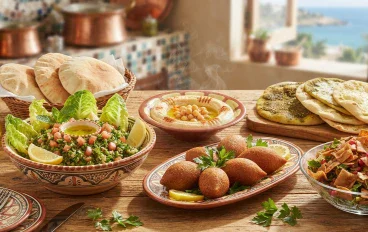 اشهر خمس اكلات من المطبخ اللبناني