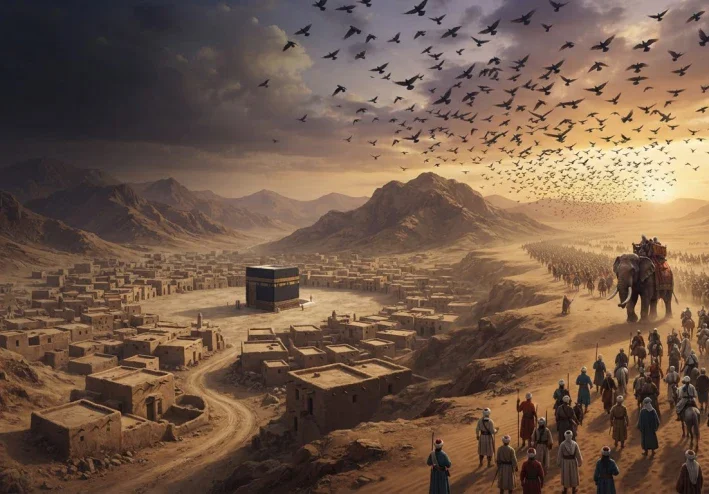 قصة أبرهة الحبشي وهدم الكعبة.. ماذا حدث في عام الفيل قبل مولد النبي ﷺ