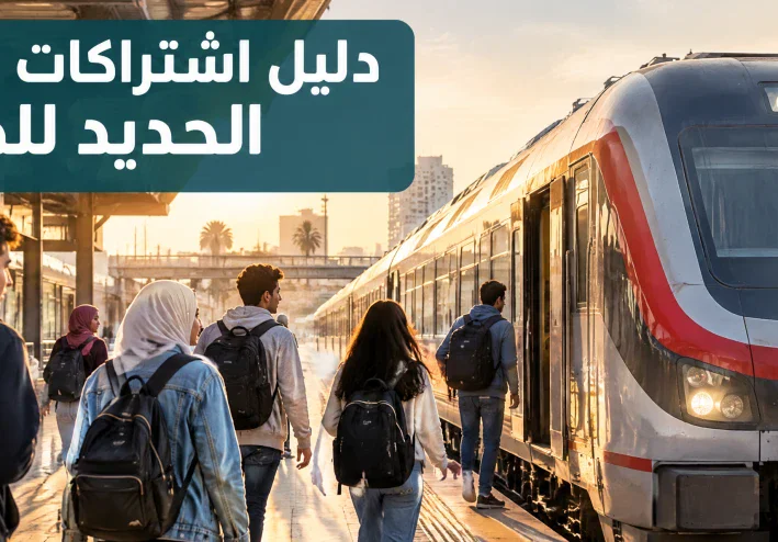 دليل اشتراكات السكة الحديد للطلاب: الخطوات، الأوراق، ونسبة التخفيض
