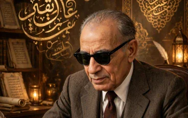قاهر الظلام: رحلة طه حسين من أزقة القرية إلى قمة الأدب العربي
