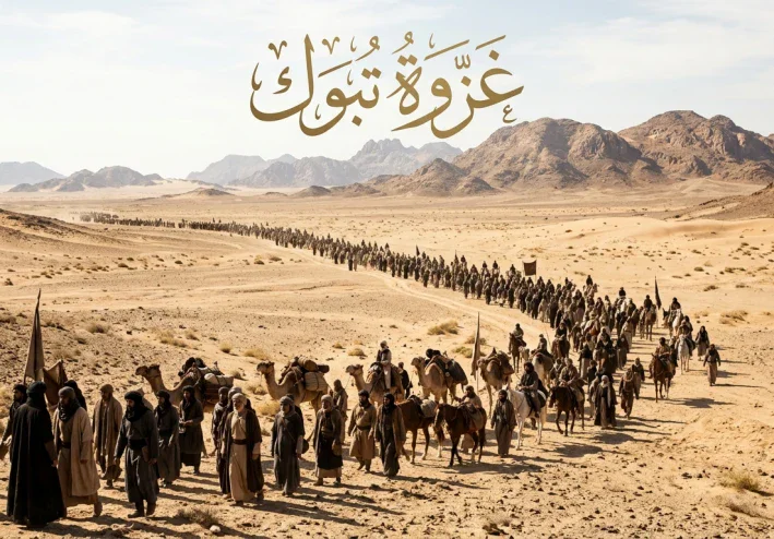 غزوة تبوك: رحلة صعبة وأحداث مهمة في السيرة النبوية